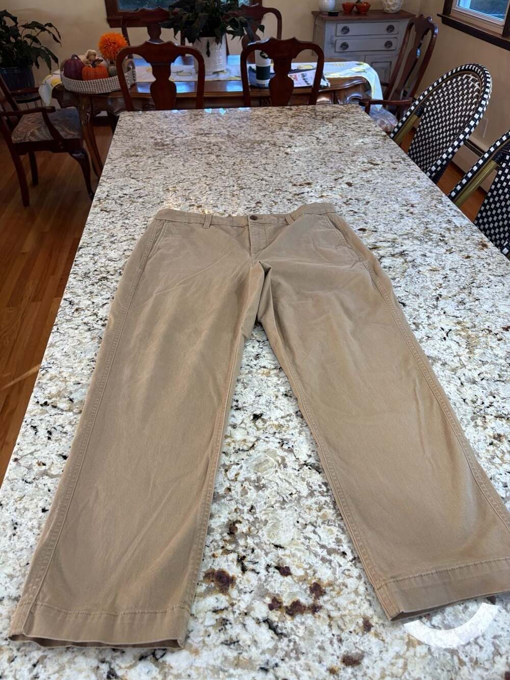 J.Crew High-Rise Girlfriend Chino Pants Size 14 Tan Cotton